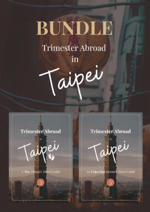Trimester Abroad in Taipei Bundle: The New and Expecting Parent's Travel Guide